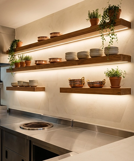 Restaurant Shelf Restaurant 6